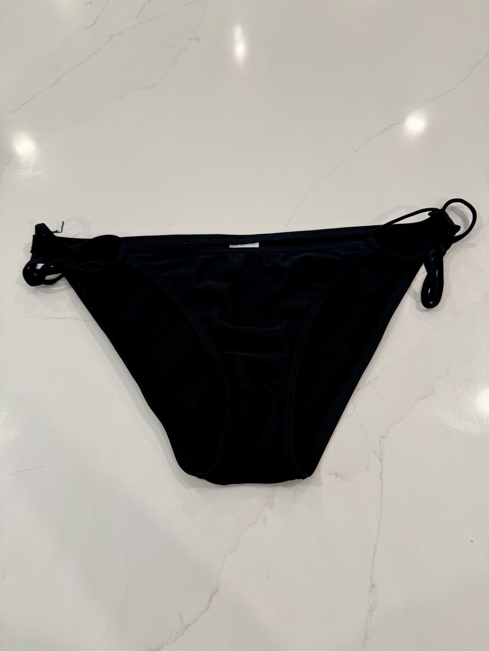 Xhilaration Women’s Black Tie-Side Bikini Bottom
